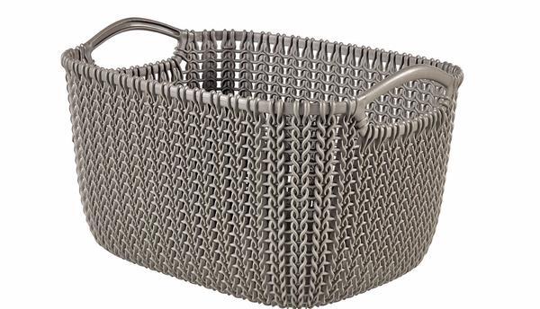 Curver Storage Knit Basket 9lt (Rectangular)