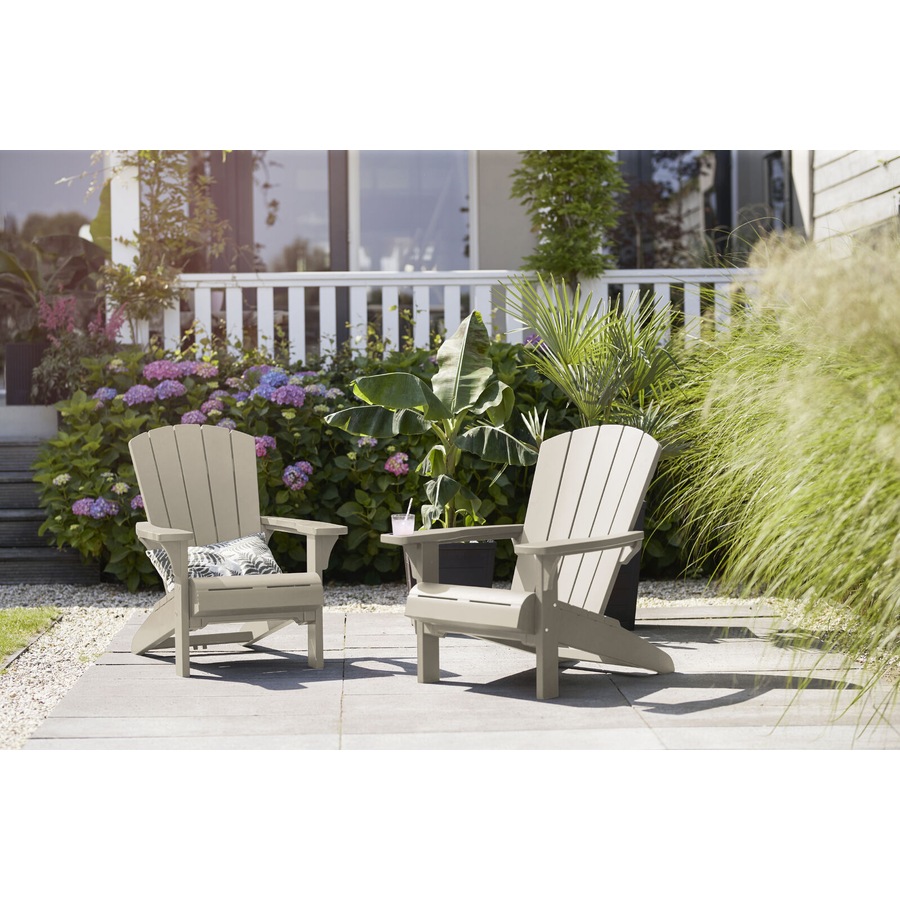 Keter Alpine Adirondack Chair - Silver Sage
