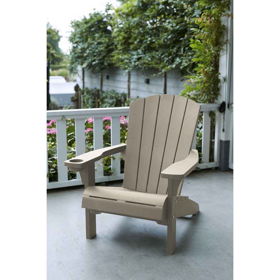 Keter Alpine Adirondack Chair - Silver Sage