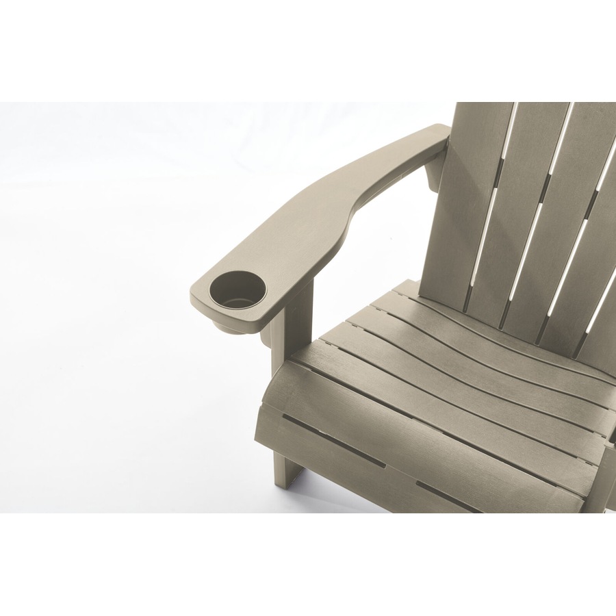 Keter Alpine Adirondack Chair - Silver Sage