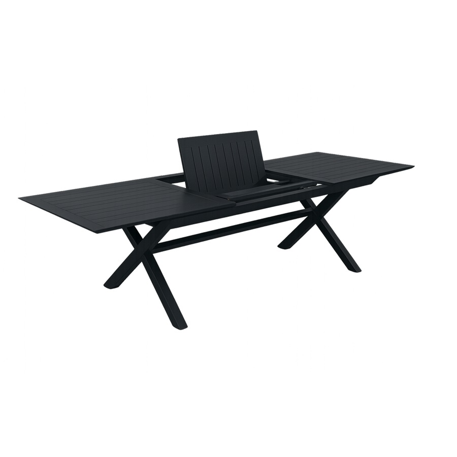 Buy Keter Barcelona Aluminium Extendable Dining Table - Graphite ...