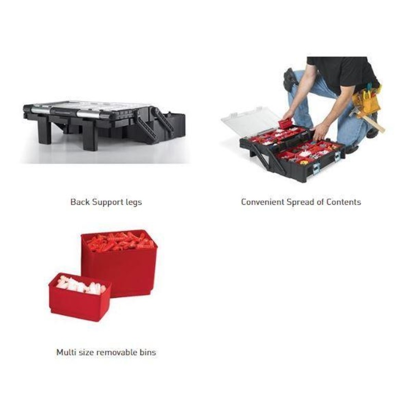 Buy Keter Cantilever Organizer Toolbox (22 inch) MyDeal
