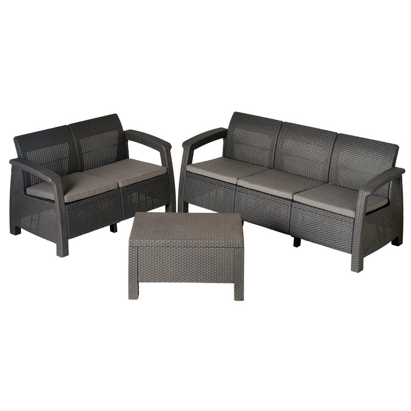 Buy Keter Corfu Sofa Storage Set MyDeal