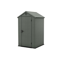 Keter Darwin 4x4 Garden Shed - Wood Green