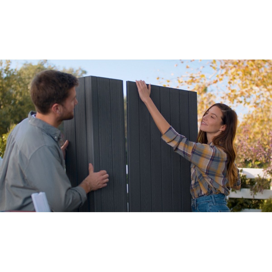 Keter Darwin 6x4 Garden Shed W - Grey