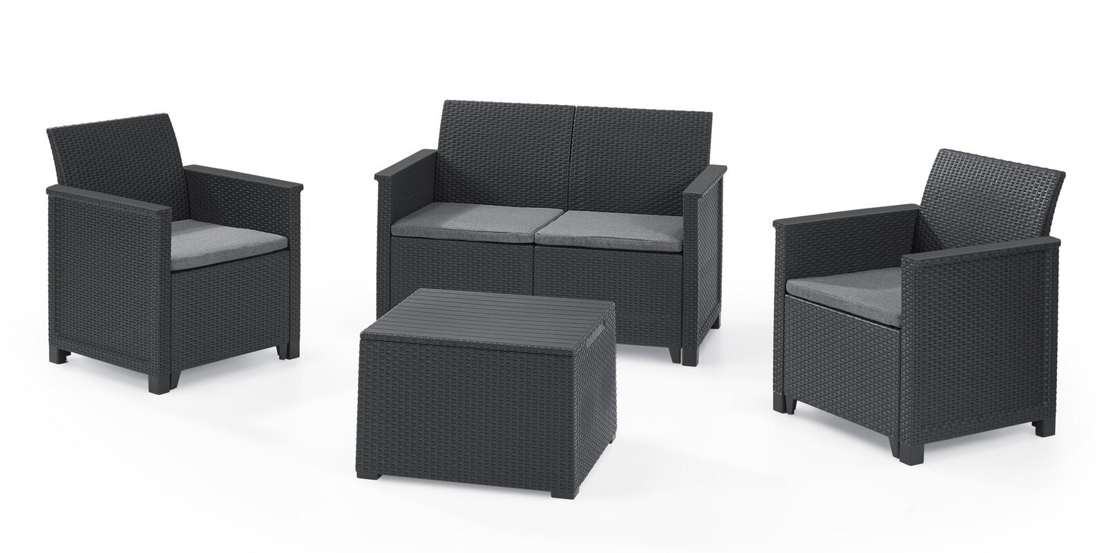 Keter Emma Outdoor Four Seater Lounge Set