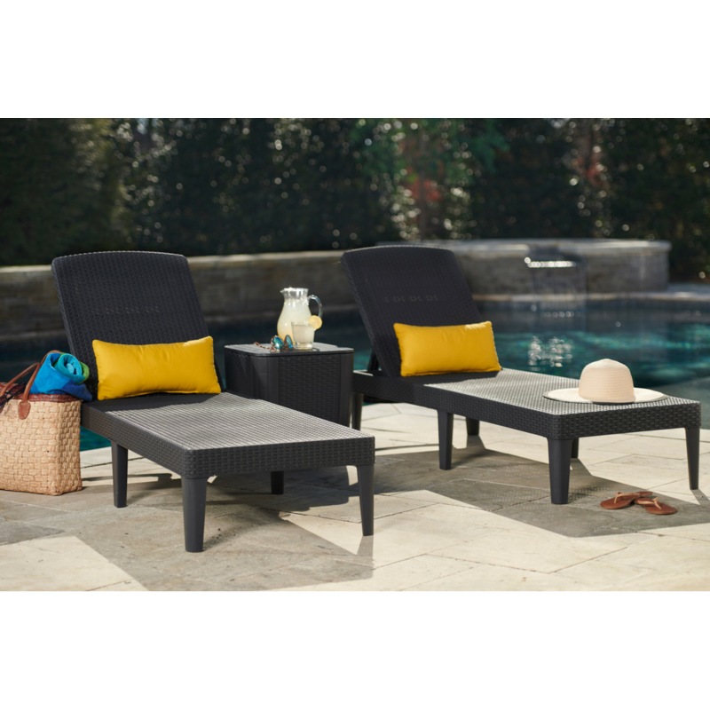 Buy Keter Outdoor Furniture Sun Lounger (Jaipur) MyDeal