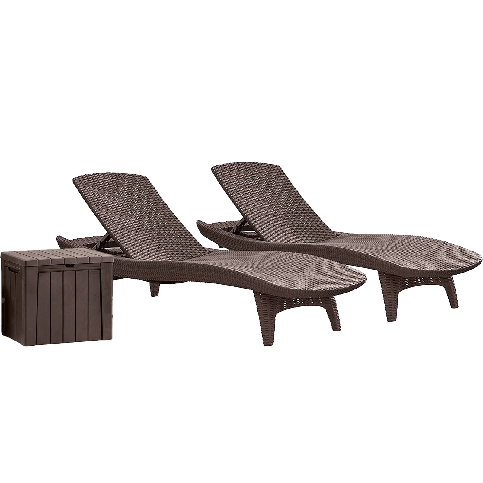 Keter pacific sun discount lounger 2 pack