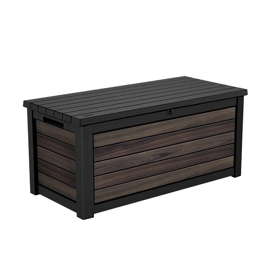 Keter Signature 630L Storage Box - Rosewood Look