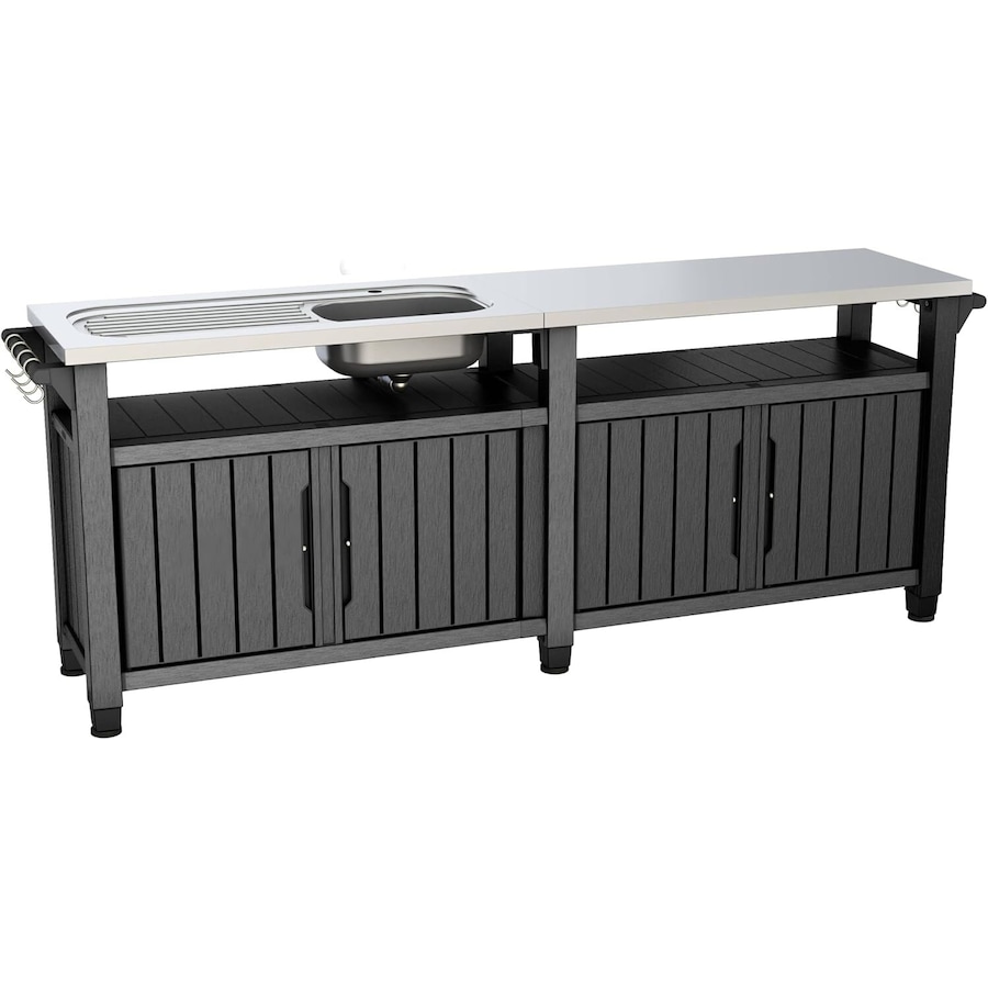 Keter Unity Chef XXL BBQ Entertainment Unit with Sink