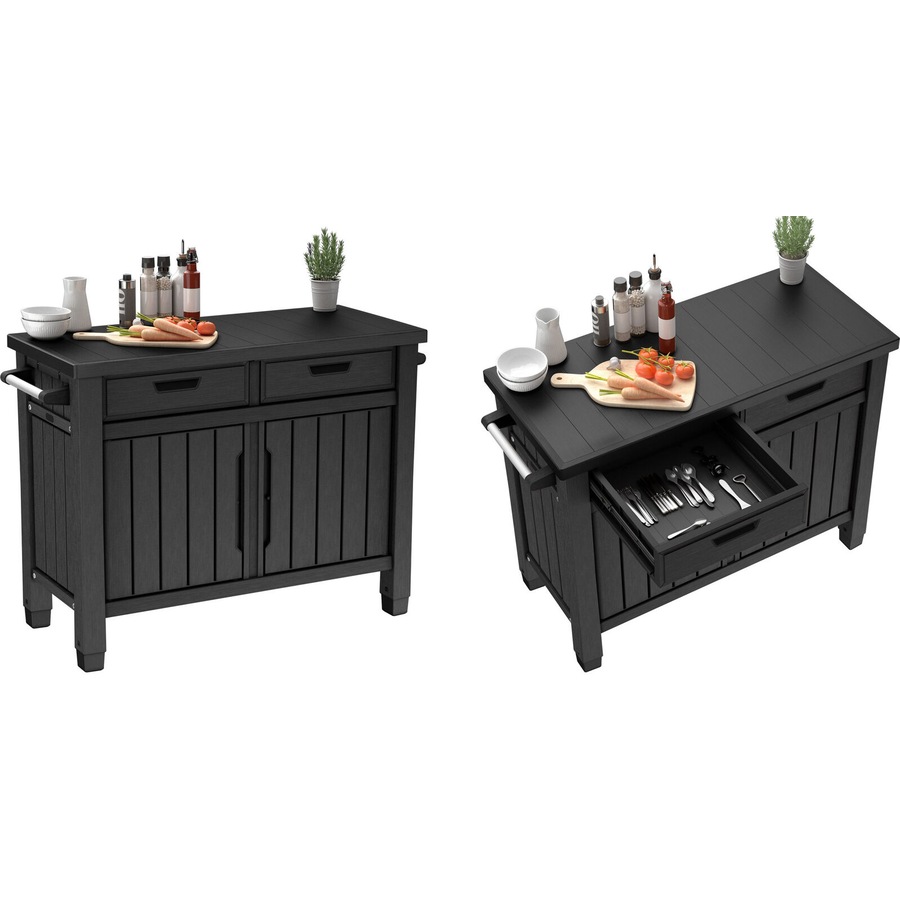 Keter Unity XL Outdoor Buffet Storage Cabinet