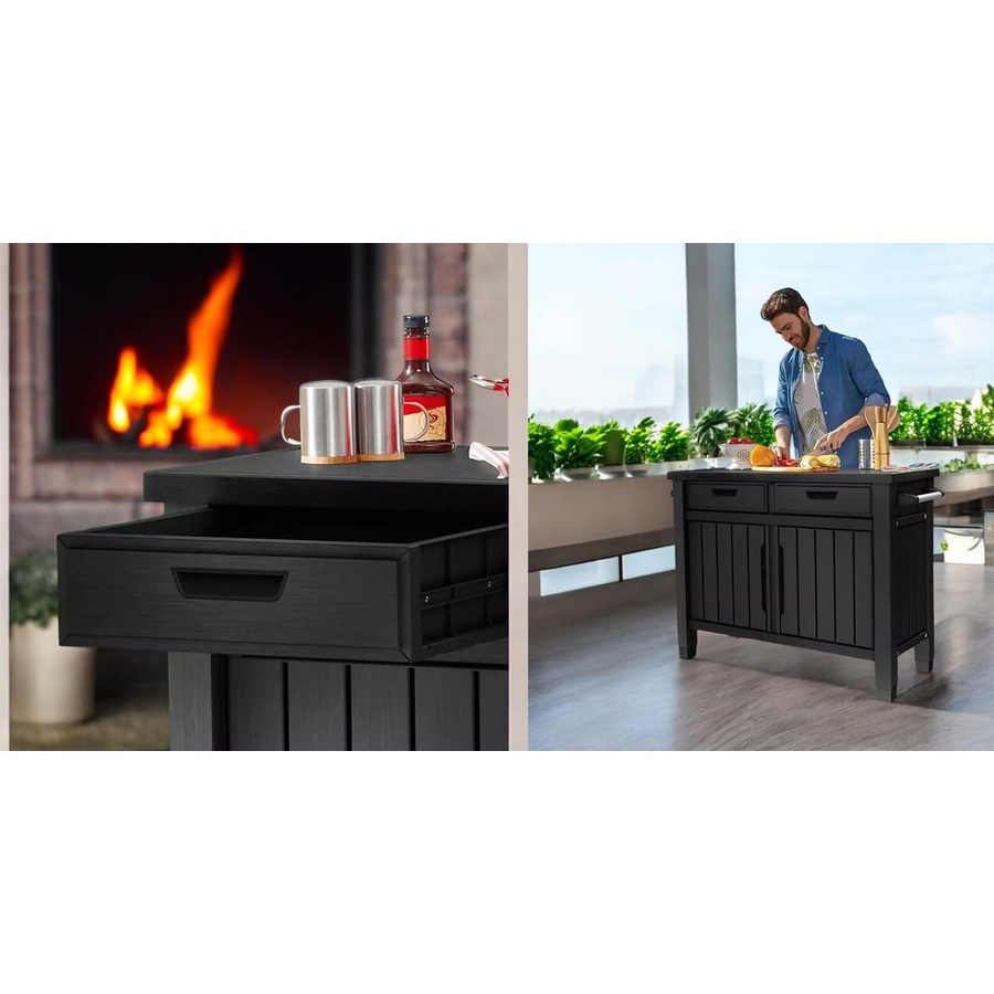 Keter Unity XL Outdoor Buffet Storage Cabinet