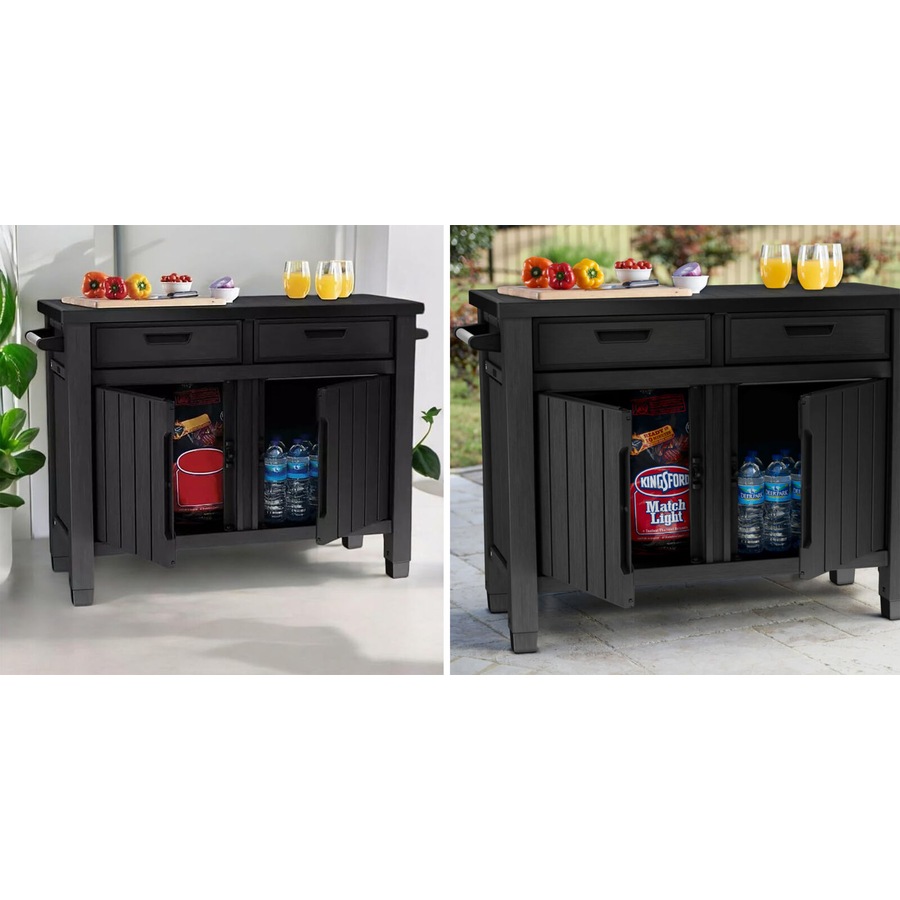 Keter Unity XL Outdoor Buffet Storage Cabinet