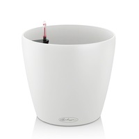 LECHUZA CLASSICO COLOR 21 PLANTER POT (WHITE)
