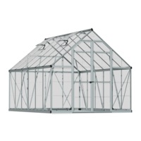Maze 8ft x 12ft Octave Greenhouse - Clear Roof