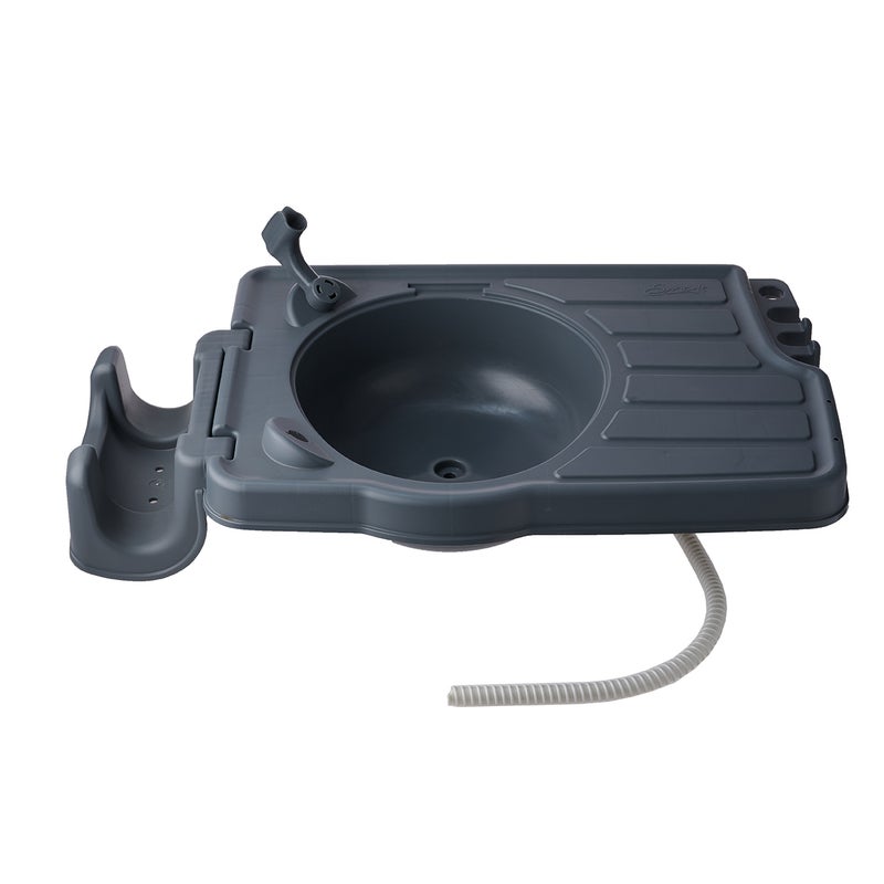 Maze Outdoor Plastic Sink Large Mydeal, Maze Wall Mounted Outdoor Sink With Hose Hanger