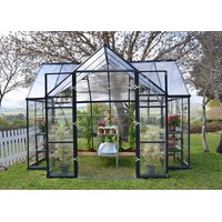 Maze Walk in Polycarbonate Greenhouse Victory 