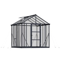 Maze GLORY 8′ X 8′ PREMIUM GREENHOUSE – GREY FRAME