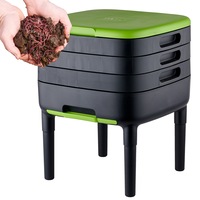 Maze Worm Farm (Three Trays, Legs and Worms)