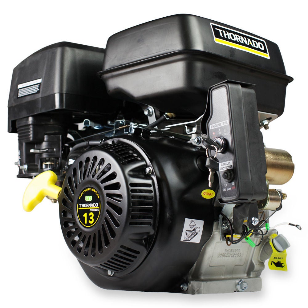 Stationary Motor 13HP Petrol Engine 25.4mm Key Shaft Electric Start THORNADO