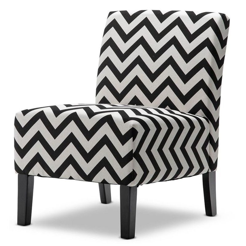 zig zag accent chair