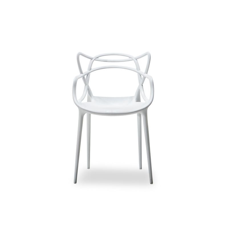 4 Philippe Starck Masters Chair Replicas in White