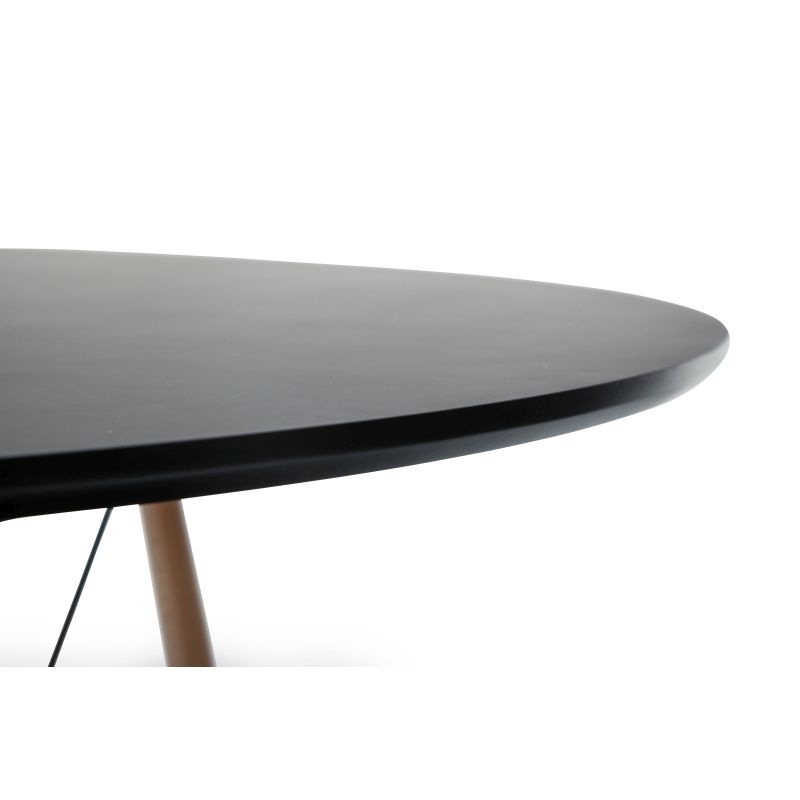 Eames DSW Large Round Dining Table Replica in Black | Buy ...