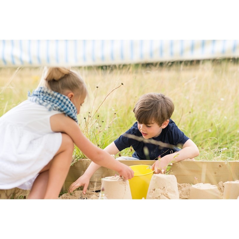 Plum Kids Wooden Sandpit with Seats & Canopy Buy Sand Pits