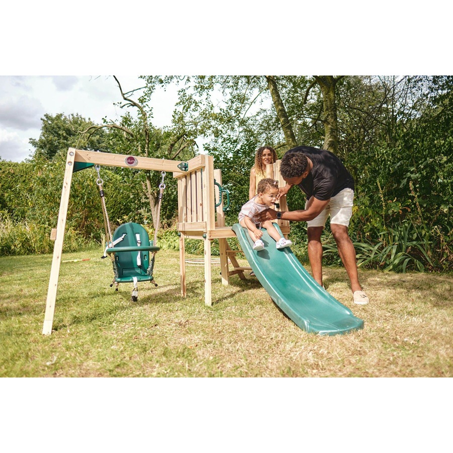 Plum Play AU Junior Activity Centre Wooden Climbing Frame for Toddlers & Kids