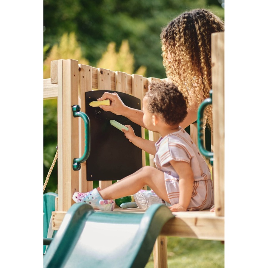 Plum Play AU Junior Activity Centre Wooden Climbing Frame for Toddlers & Kids
