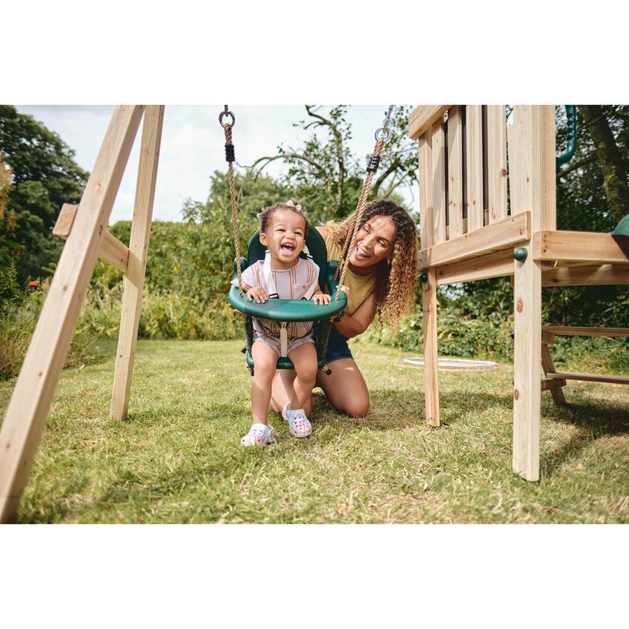 Plum Play AU Junior Activity Centre Wooden Climbing Frame for Toddlers & Kids