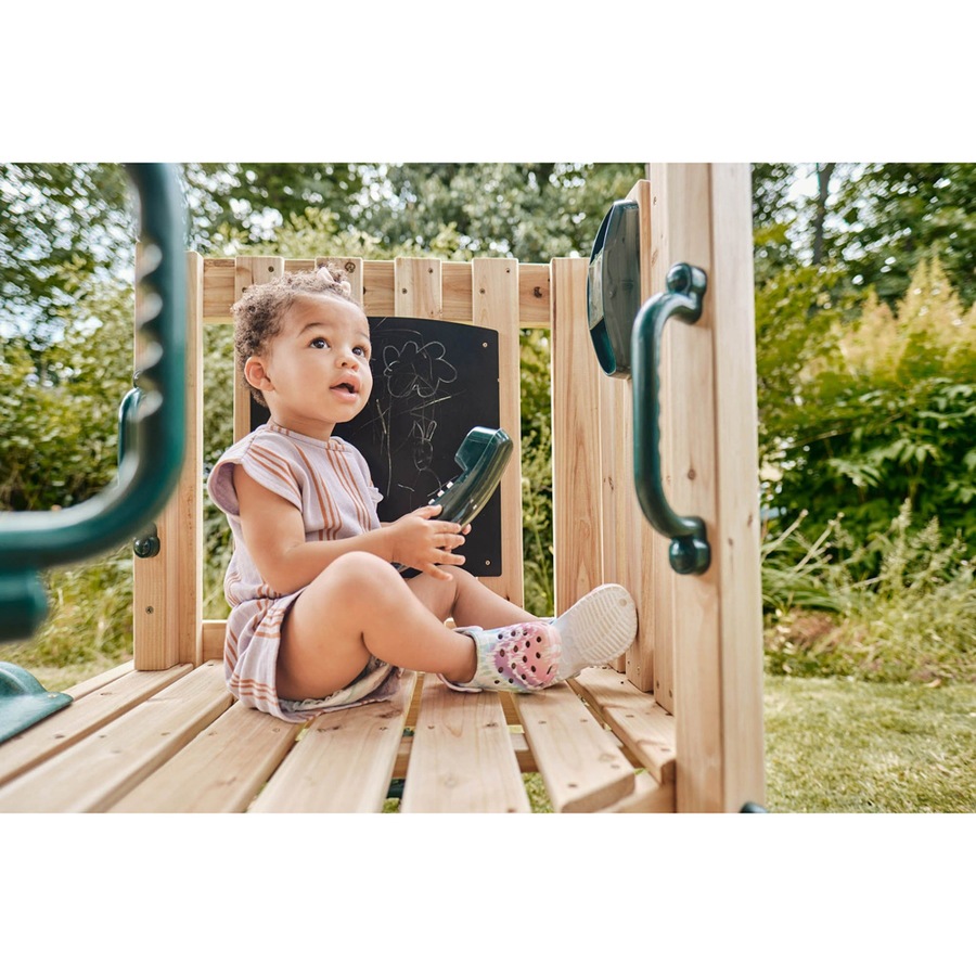 Plum Play AU Junior Activity Centre Wooden Climbing Frame for Toddlers & Kids