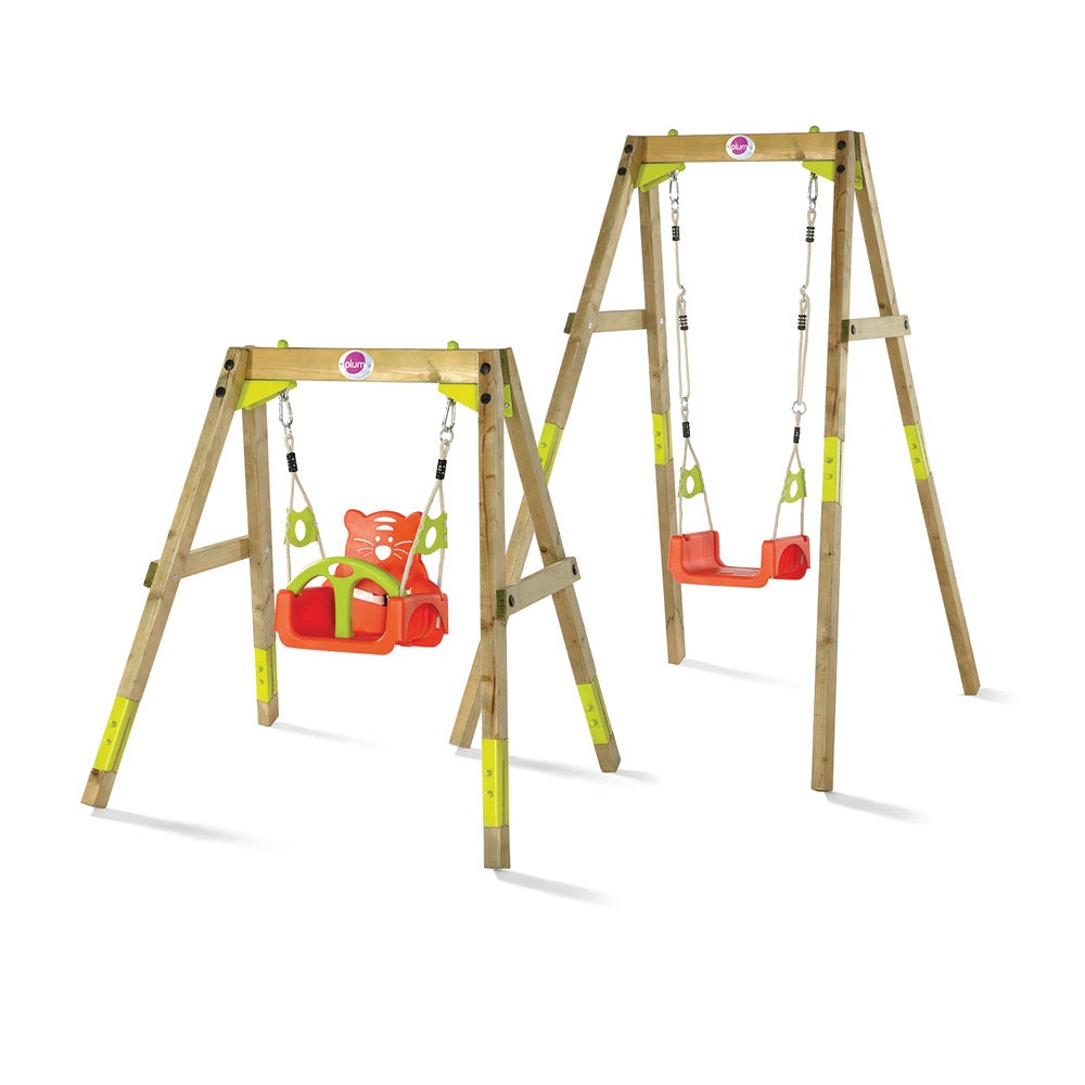 Plum Play Growing Swing Set for Toddlers