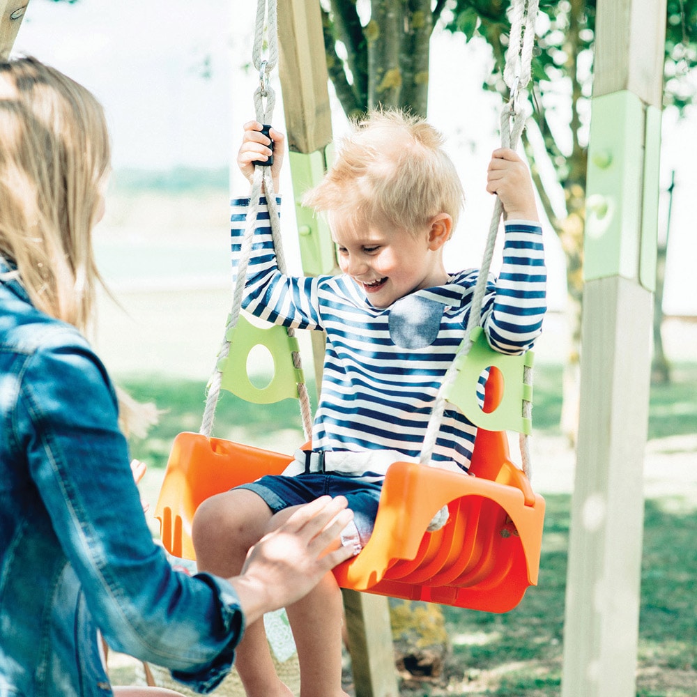 plum growing swing set