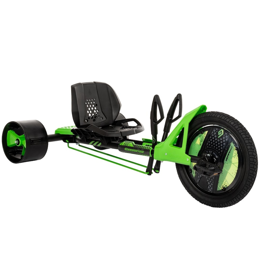 Huffy Green Machine 16" Drift Trike Sturdy Outdoor Kids Ride On Toy