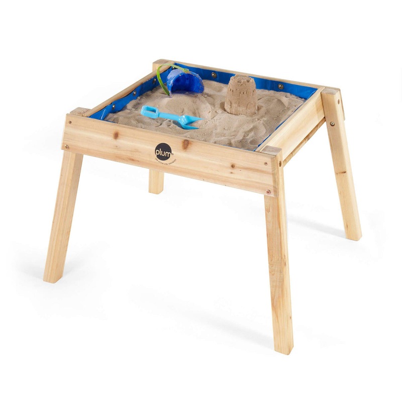 Buy Plum Play Wooden Sand & Water Activity Table with Cover MyDeal
