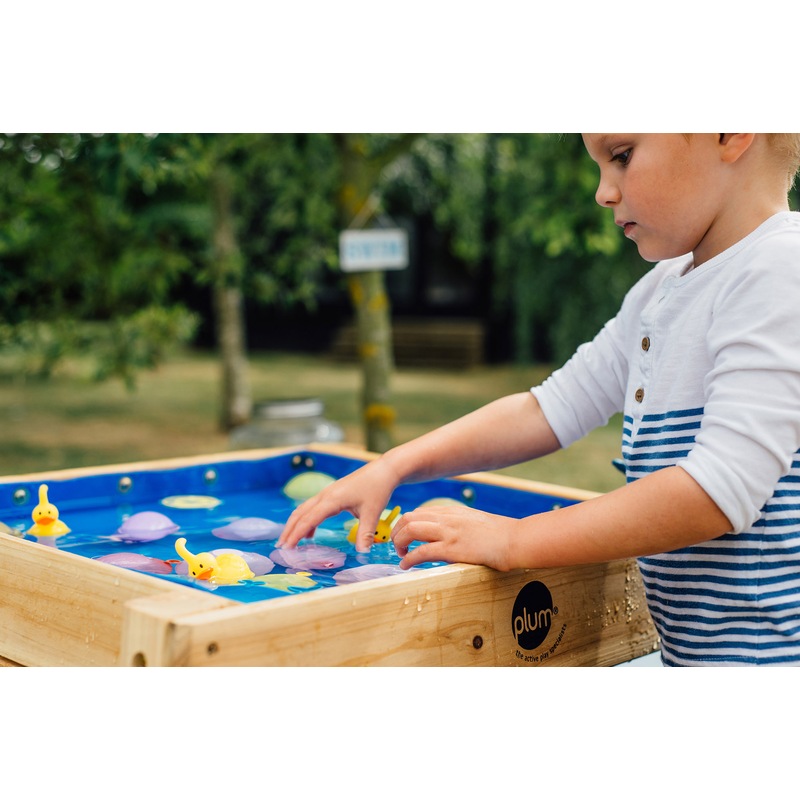 Buy Plum Play Wooden Sand & Water Activity Table with Cover MyDeal