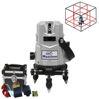Maxiline 4V4H Cross Line Laser Level with Receiver