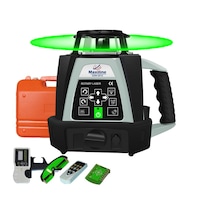 Maxiline Dual Grade Self Leveling Green Beam Rotary Laser Level GSW201G