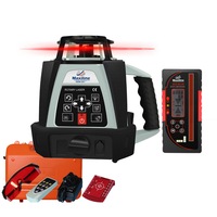 Maxiline Dual Grade Self Leveling Rotary Laser Level + Digital Receiver GSW201