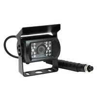 Elinz 4 PIN Heavy Duty 12V 24V CCD IR Reverse Reversing Camera Rearview