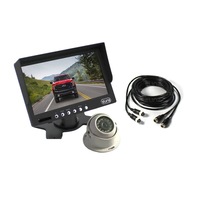 Elinz 7" Monitor HD 12V/24V Reversing CCD Eyeball Camera Truck Caravan