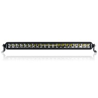 Cosmoblaze 20" LED Light Bar Driving 1 Row Flood Spot Combo Beam 4x4 Truck