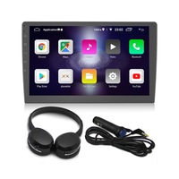 Elinz 10.1 inches Android Active Car Headrest Monitor 1080P HD WiFi Touch Screen Digital Airplay Miracast No DVD Player