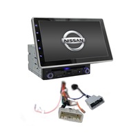 Elinz 10.1" Nissan Android 10 Double 2 DIN In Dash Car DVD Player GPS WiFi Head Unit Touch Screen