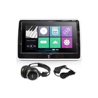 Elinz 10.1" TFT Active Headrest Car DVD Player Touch Screen Slim Full HD 1080P Games
