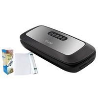 Elinz Stainless Steel Food Vacuum Sealer Packaging Kitchen Saver 4x EXTRA Rolls