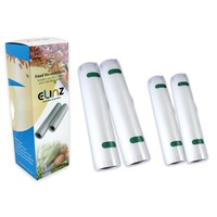 Elinz Embossed Vacuum Sealing Bag Roll Food Seal Packaging Storage Saver Kitchen