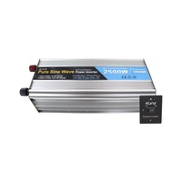 Elinz Pure Sine Wave Power Inverter 2500W/5000W 24V-240V AUS Plug Remote Control