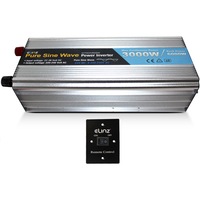 Elinz Pure Sine Wave Power Inverter 3000W/6000W 24V-240V Remote Control AUS Plug